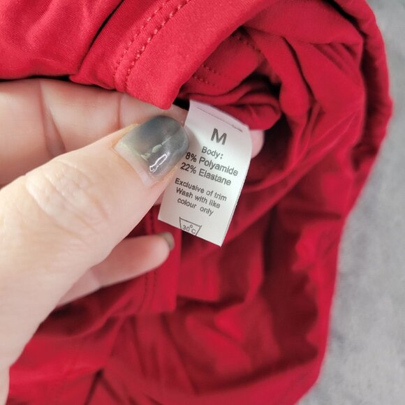 bundle Women‎ Red Gray Stretch Cami Tank Top M Layering Basic Everyday Casual - Picture 2 of 8